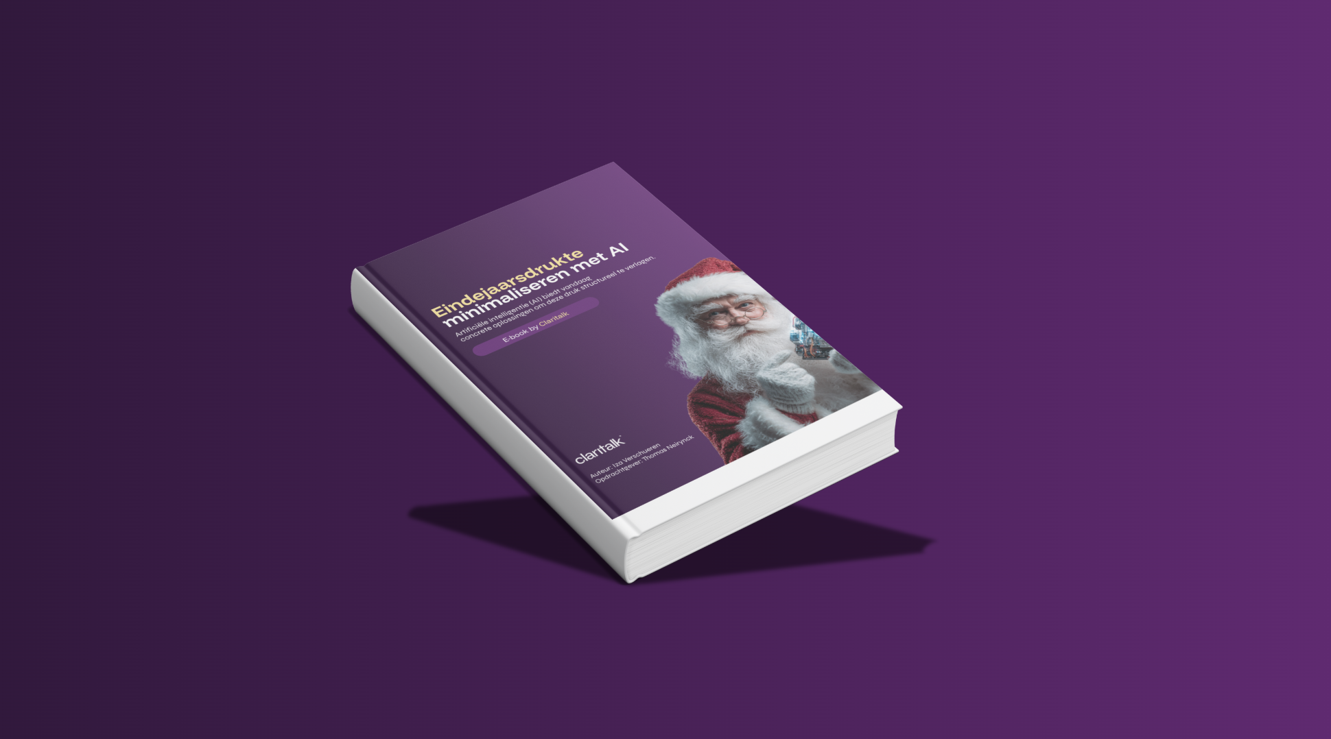 E-book: Eindejaarsdrukte minimaliseren met AI