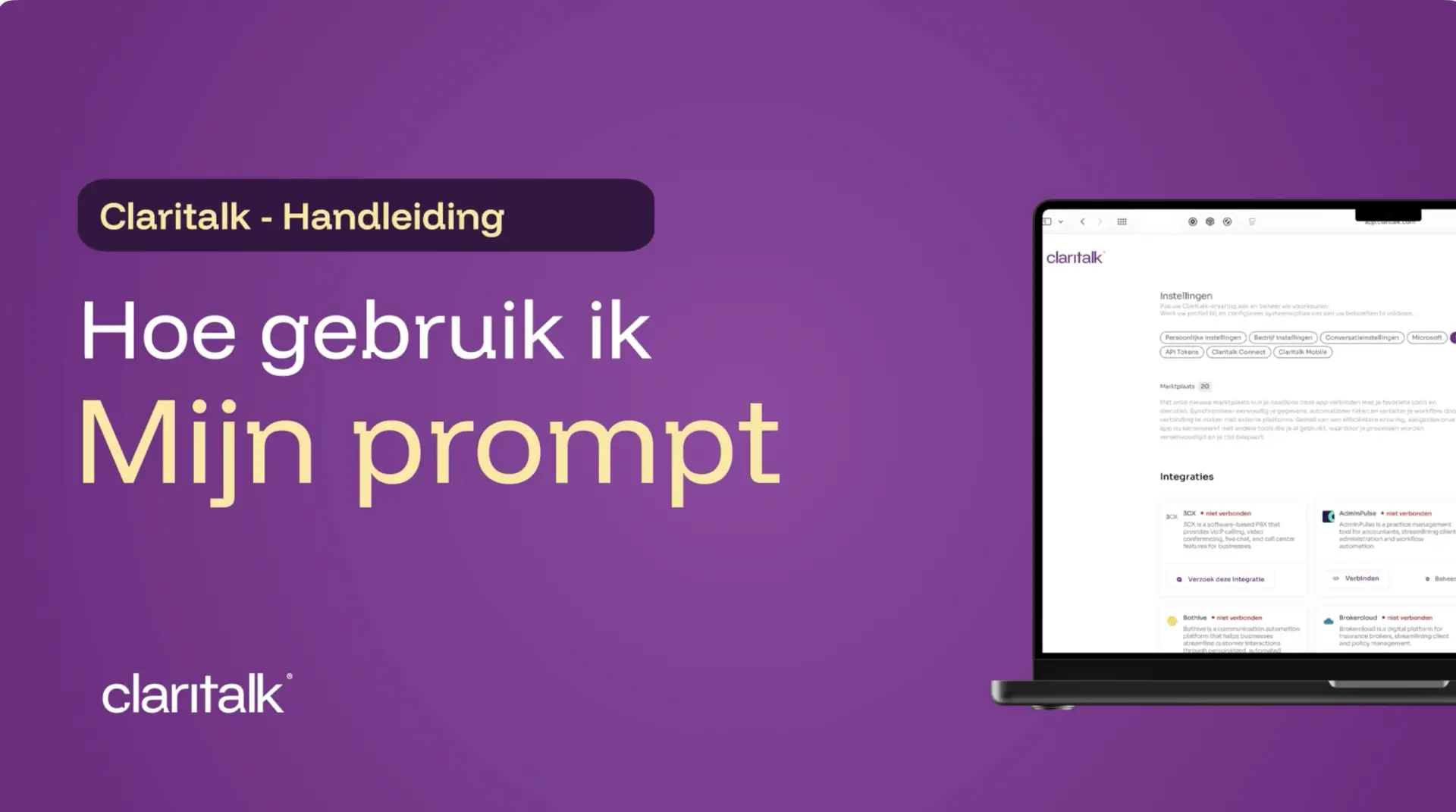 Hoe gebruik ik mijn prompt?